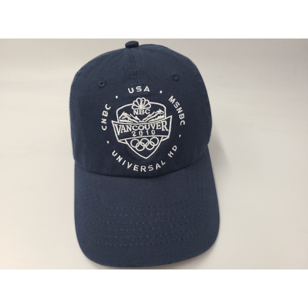 2010 Vancouver Olympics NBC K-Products Strapback Adjustable (Fits Small) Hat Cap
